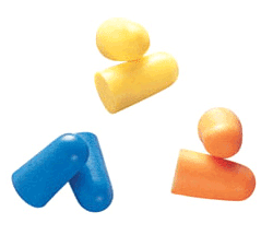 Foam ear plugs