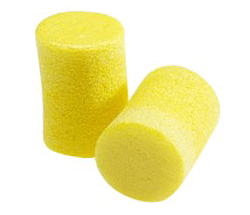 Foam ear plugs